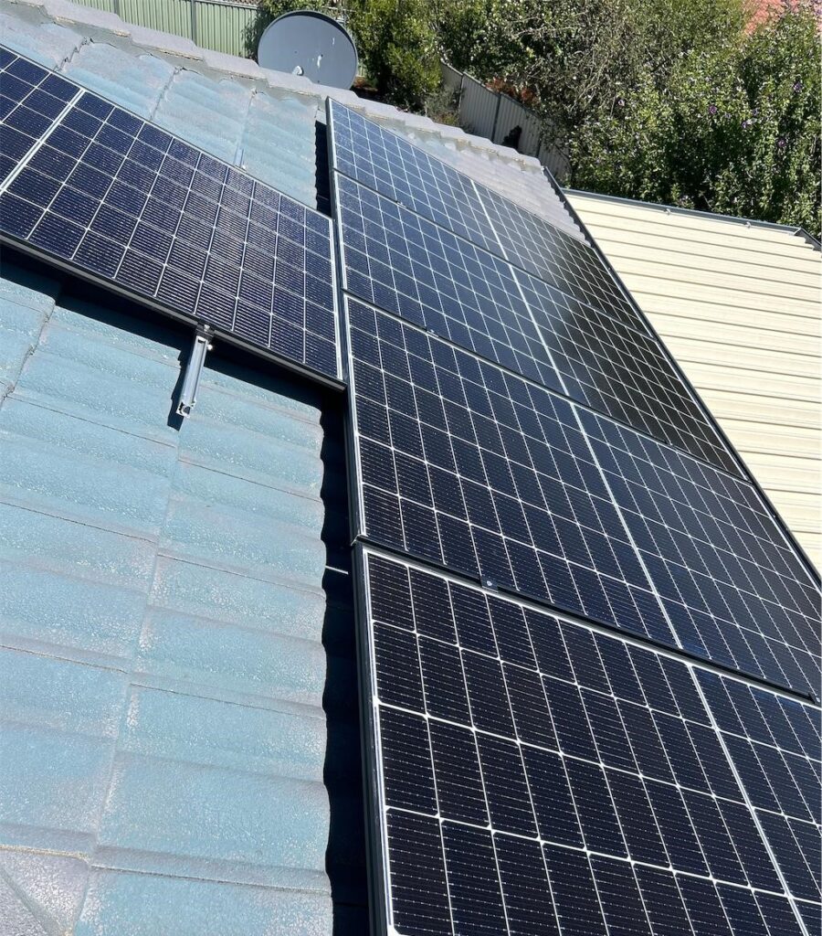5.395 kW solar installation orange NSW