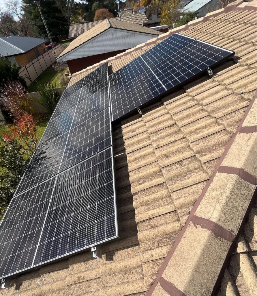 6.64 kW solar installation orange NSW