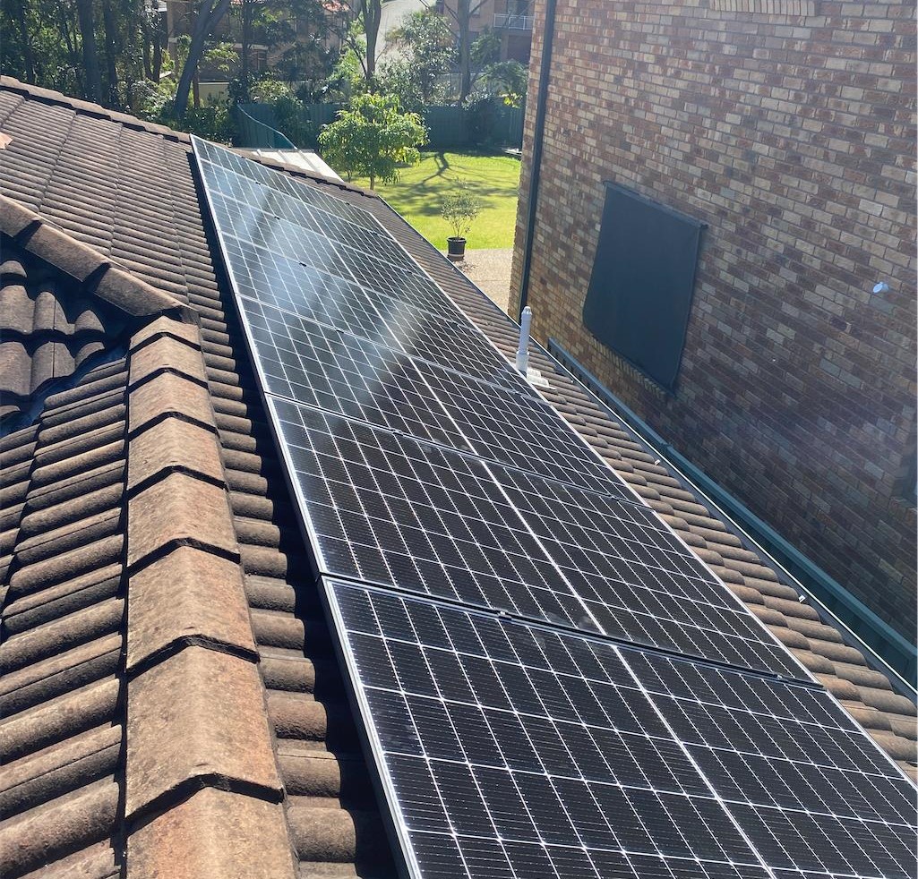6.64 kW solar installation charlestown newcastle NSW