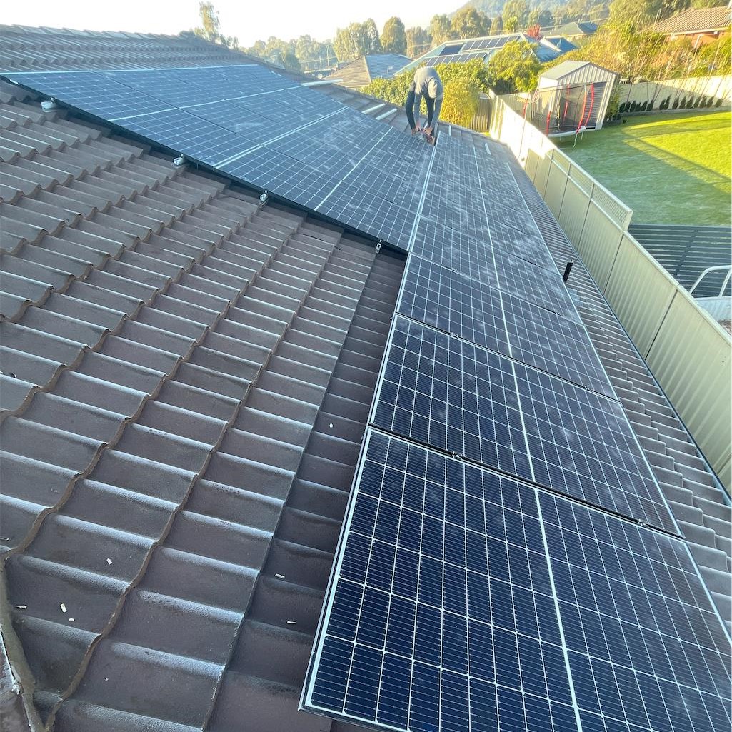 13.28 kW solar installation Mudgee NSW