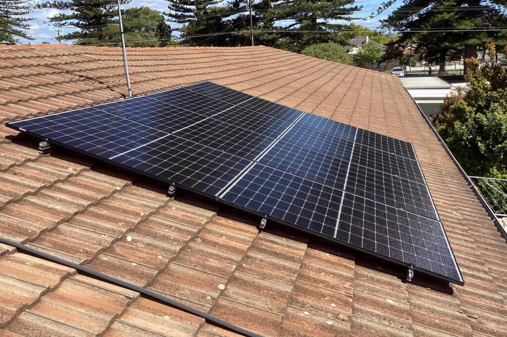 6.64 kW solar installation Glenelg SA